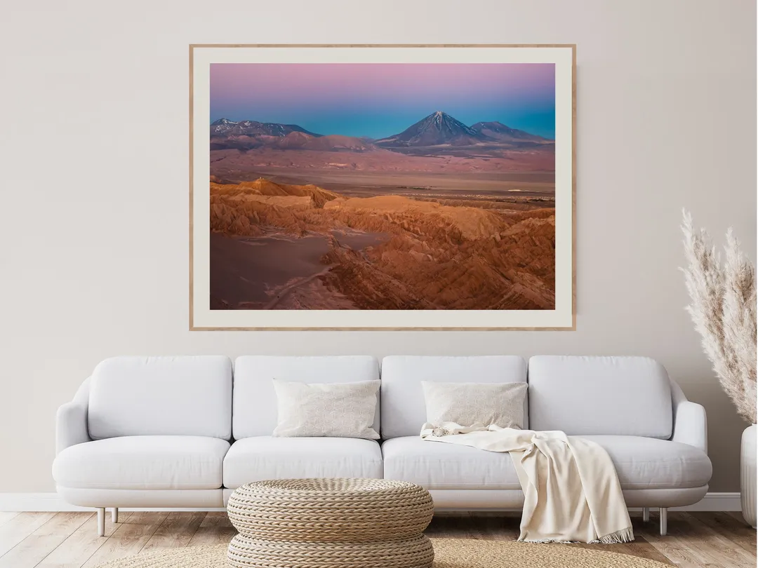 San Pedro de Atacama en un ambiente (maqueta)
